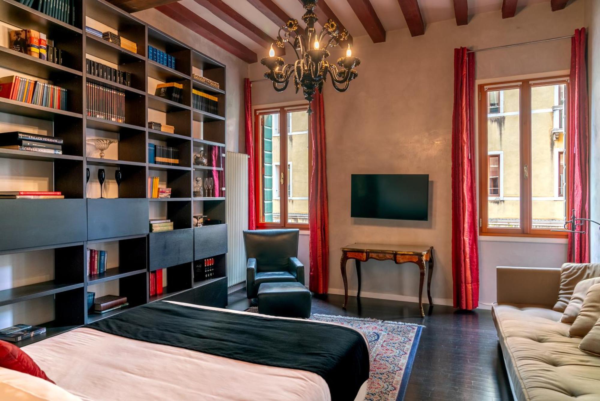 Palazzo San Luca Hotell Venedig Rum bild