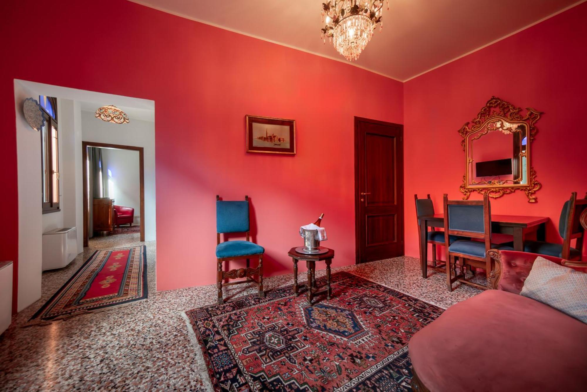 Palazzo San Luca Hotell Venedig Rum bild