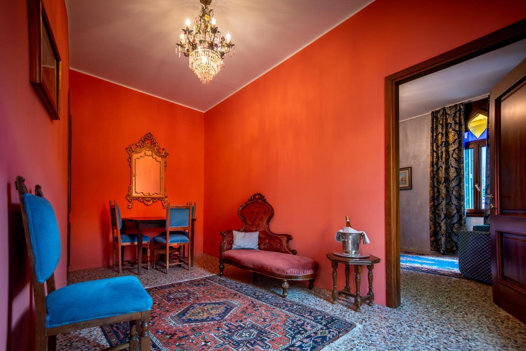 Palazzo San Luca Hotell Venedig Rum bild